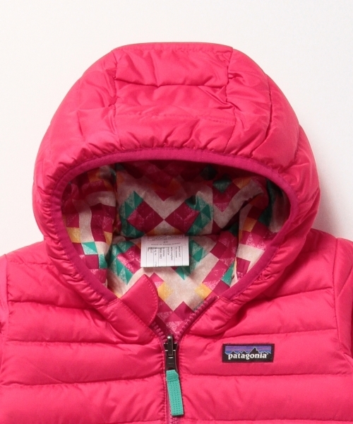 patagonia（パタゴニア）の「Patagonia / 15 Baby Reversible Down Sweater Hoody (6～5y)（ダウンジャケット/コート・キッズ・レッド系その他/グリーン系その他/ネイビー・12-18M/6-12M/4Y/2Y/3Y/5Y）」の19枚目の写真