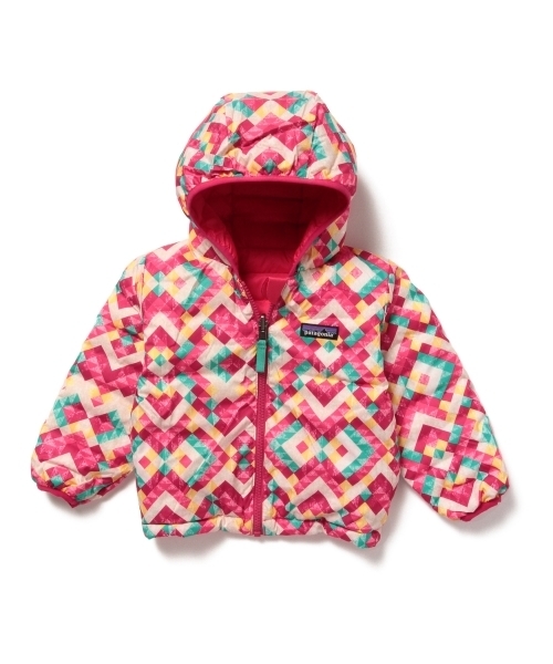 patagonia（パタゴニア）の「Patagonia / 15 Baby Reversible Down Sweater Hoody (6～5y)（ダウンジャケット/コート・キッズ・レッド系その他/グリーン系その他/ネイビー・12-18M/6-12M/4Y/2Y/3Y/5Y）」の11枚目の写真