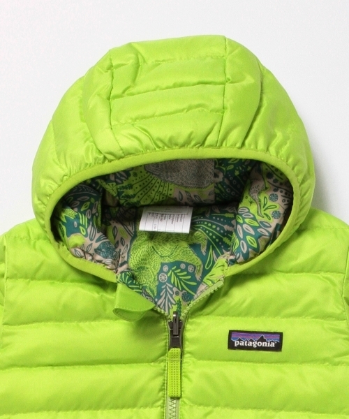 patagonia（パタゴニア）の「Patagonia / 15 Baby Reversible Down Sweater Hoody (6～5y)（ダウンジャケット/コート・キッズ・レッド系その他/グリーン系その他/ネイビー・12-18M/6-12M/4Y/2Y/3Y/5Y）」の12枚目の写真