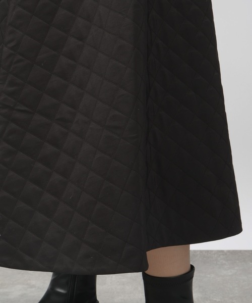 LAKOLE（ラコレ）の「キルトフレアスカート / 993643（スカート・レディース・ブラック/オリーブ・MEDIUM/SMALL）」の22枚目の写真