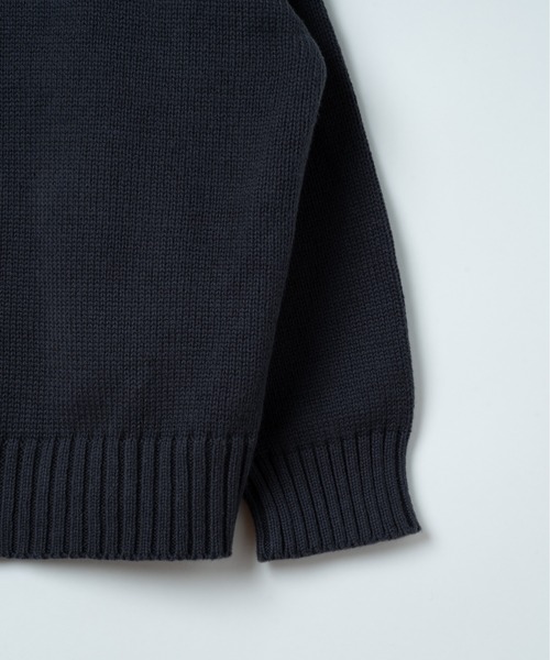 GISHER（ギッシャー）の「BOTANICAL KNIT（ニット/セーター・メンズ・チャコールグレー/ネイビー・FREE）」の20枚目の写真