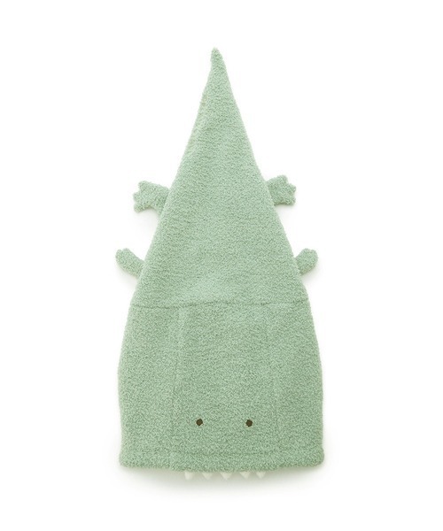 gelato pique Sleep(ジェラートピケスリープ)の「【Sleep】ダイナソー吸水ヘアキャップ(その他ボディ・ヘアケア・レディース・グリーン・FREE)」の2枚目の写真