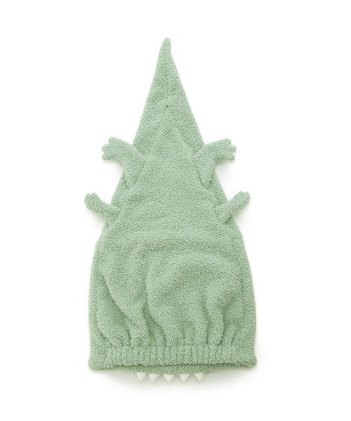 gelato pique Sleep(ジェラートピケスリープ)の「【Sleep】ダイナソー吸水ヘアキャップ(その他ボディ・ヘアケア・レディース・グリーン・FREE)」の4枚目の写真