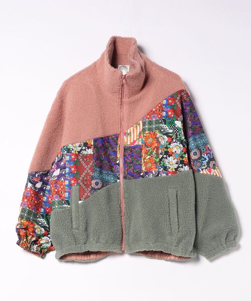 ScoLar（スカラー）の「133734：ネコor花柄パッチワーク風