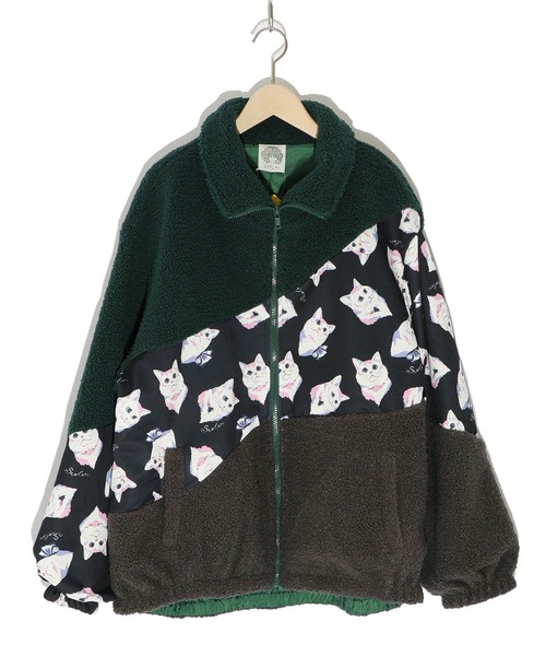 ScoLar（スカラー）の「133734：ネコor花柄パッチワーク風