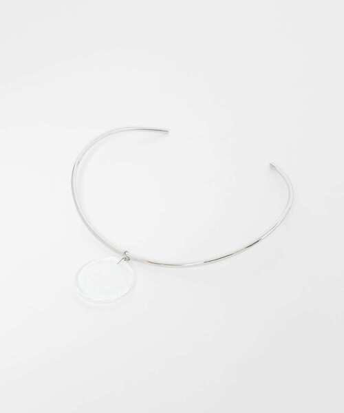 KBF（ケイビーエフ）の「2WAYガラスワントップチョーカー（ネックレス・レディース・クリア/ブルー・ONE）」の11枚目の写真