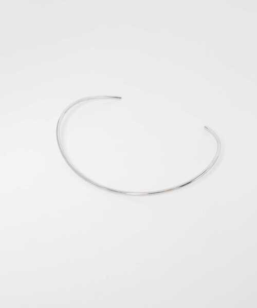 KBF（ケイビーエフ）の「2WAYガラスワントップチョーカー（ネックレス・レディース・クリア/ブルー・ONE）」の4枚目の写真