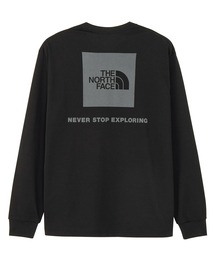 THE NORTH FACE(Um[XtFCX)THE NORTH FACE/UEm[XEtFCX  L/S Back Square Logo Tee TEE M[VGbg  NT32442(TVc/Jbg\[)