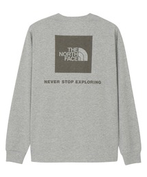 THE NORTH FACE(Um[XtFCX)THE NORTH FACE/UEm[XEtFCX  L/S Back Square Logo Tee TEE M[VGbg  NT32442(TVc/Jbg\[)