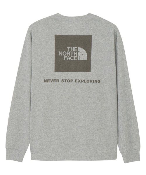 THE NORTH FACE/ザ・ノース・フェイス L/S Back Square Logo Tee
