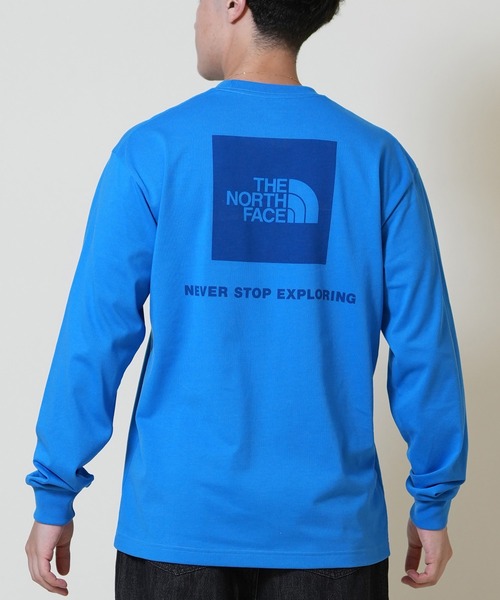THE NORTH FACE/ザ・ノース・フェイス L/S Back Square Logo Tee ロン