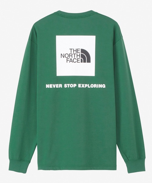 THE NORTH FACE/ザ・ノース・フェイス L/S Back Square Logo Tee ロンTEE レギュラーシルエット 速乾 NT32442（Tシャツ/カットソー）｜THE NORTH FACE（ザノースフェイス）
