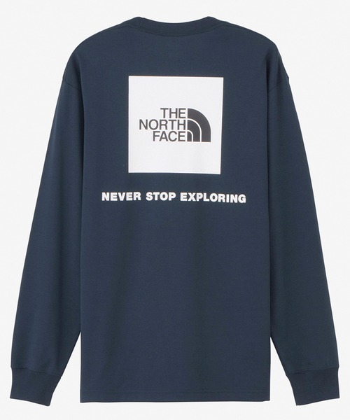 THE NORTH FACE/ザ・ノース・フェイス L/S Back Square Logo Tee ロンTEE レギュラーシルエット 速乾 NT32442（Tシャツ/カットソー）｜THE NORTH FACE（ザノースフェイス）