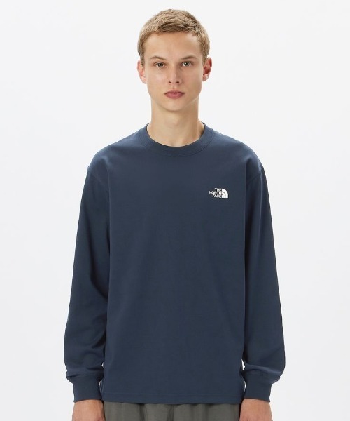 THE NORTH FACE/ザ・ノース・フェイス L/S Back Square Logo Tee ロンTEE レギュラーシルエット 速乾 NT32442（Tシャツ/カットソー）｜THE NORTH FACE（ザノースフェイス）