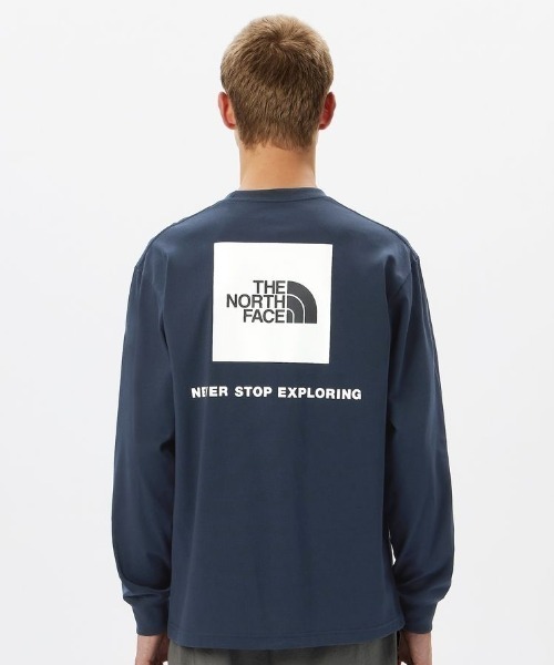 THE NORTH FACE/ザ・ノース・フェイス L/S Back Square Logo Tee ロンTEE レギュラーシルエット 速乾 NT32442（Tシャツ/カットソー）｜THE NORTH FACE（ザノースフェイス）