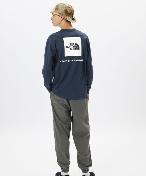 THE NORTH FACE/ザ・ノース・フェイス L/S Back Square Logo Tee ロンTEE レギュラーシルエット 速乾 NT32442（Tシャツ/カットソー）｜THE NORTH FACE（ザノースフェイス）