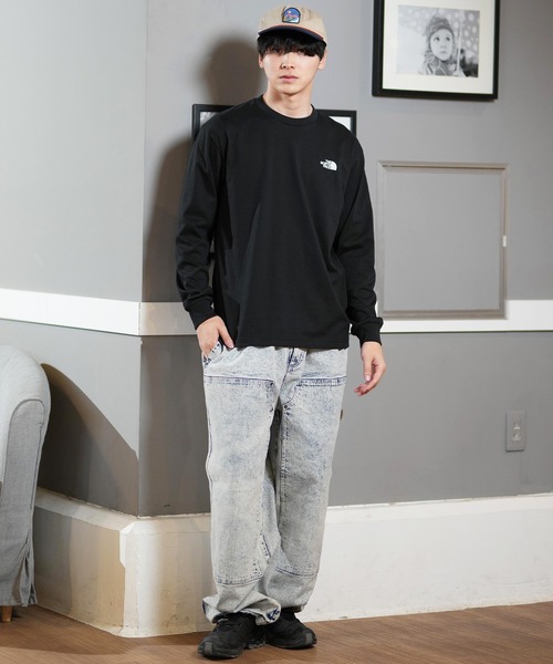 THE NORTH FACE/ザ・ノース・フェイス L/S Back Square Logo Tee ロンTEE レギュラーシルエット 速乾 NT32442（Tシャツ/カットソー）｜THE NORTH FACE（ザノースフェイス）
