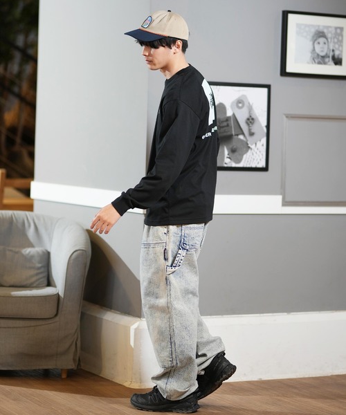 THE NORTH FACE/ザ・ノース・フェイス L/S Back Square Logo Tee ロンTEE レギュラーシルエット 速乾 NT32442（Tシャツ/カットソー）｜THE NORTH FACE（ザノースフェイス）