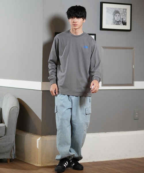 THE NORTH FACE/ザ・ノース・フェイス L/S Back Square Logo Tee ロンTEE レギュラーシルエット 速乾 NT32442（Tシャツ/カットソー）｜THE NORTH FACE（ザノースフェイス）