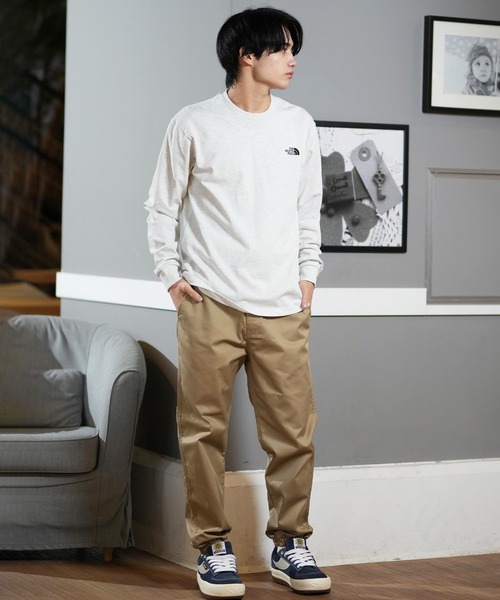 THE NORTH FACE/ザ・ノース・フェイス L/S Back Square Logo Tee ロンTEE レギュラーシルエット 速乾 NT32442（Tシャツ/カットソー）｜THE NORTH FACE（ザノースフェイス）