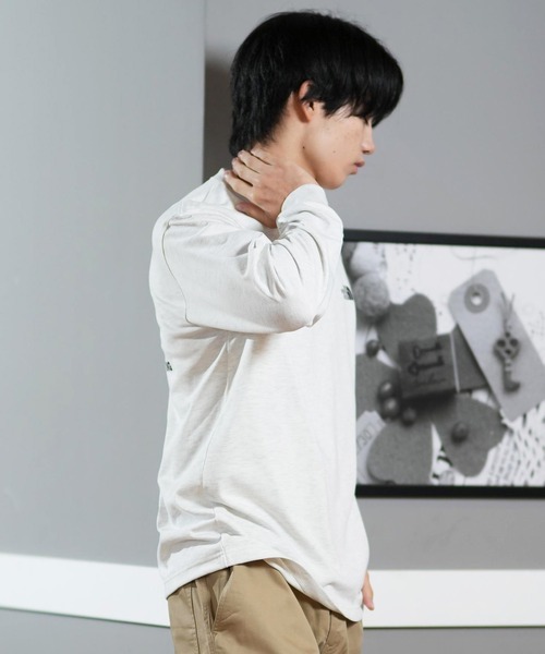 THE NORTH FACE/ザ・ノース・フェイス L/S Back Square Logo Tee ロンTEE レギュラーシルエット 速乾 NT32442（Tシャツ/カットソー）｜THE NORTH FACE（ザノースフェイス）