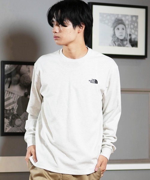 THE NORTH FACE/ザ・ノース・フェイス L/S Back Square Logo Tee ロンTEE レギュラーシルエット 速乾 NT32442（Tシャツ/カットソー）｜THE NORTH FACE（ザノースフェイス）