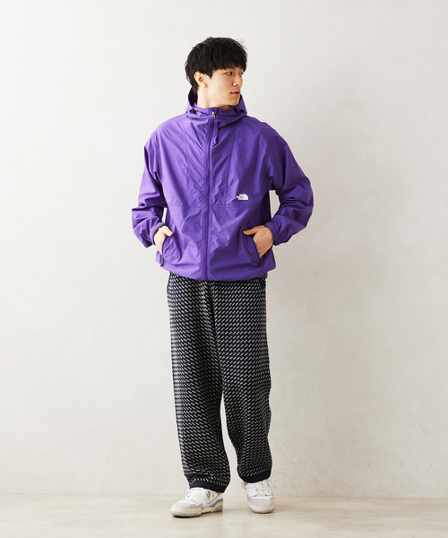 THE NORTH FACE(ザノースフェイス)の「《WEB限定》【THE NORTH FACE / ザ ノースフェイス】Compact Jacket(ナイロンジャケット・メンズ・ブラック/カーキ/パープル・MEDIUM/LARGE)」の4枚目の写真