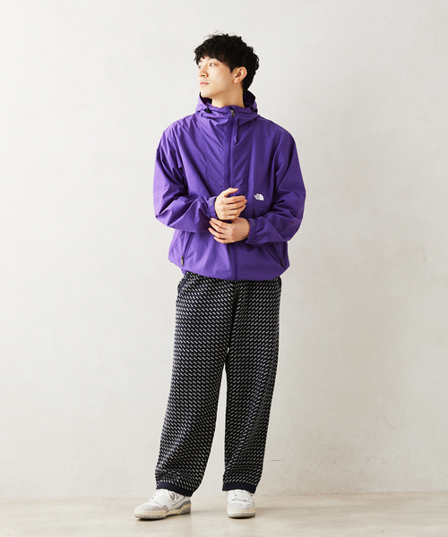 THE NORTH FACE(ザノースフェイス)の「《WEB限定》【THE NORTH FACE / ザ ノースフェイス】Compact Jacket(ナイロンジャケット・メンズ・ブラック/カーキ/パープル・MEDIUM/LARGE)」の5枚目の写真