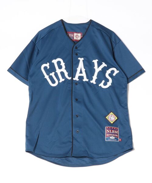 【セール】【REASON CLOTHING】BUTTON UP BASEBALL JERSEY（シャツ/ブラウス）｜Mag.（マグ）