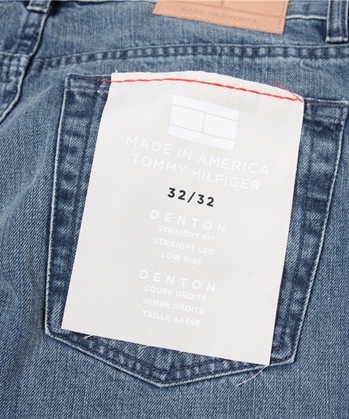 TOMMY HILFIGER（トミーヒルフィガー）の「STRAIGHT/IOWA (SELVEDGE)（デニムパンツ・メンズ・インディゴブルー・32inch/30inch/34inch/36inch）」の9枚目の写真
