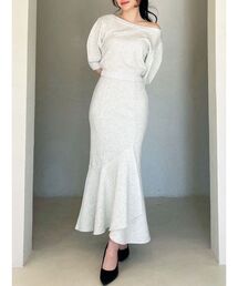 RESEXXY | ミニ裏毛パフスリーブトップス【セットアップ着用可能】(Tシャツ/カットソー)