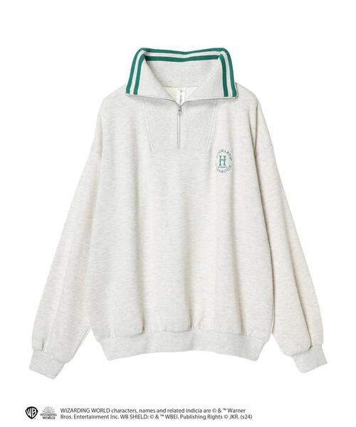 Green Parks(グリーンパークス)の「ハリーポッター/ハーフジップ裏毛プルオーバー(スウェット・レディース・ブルー/イエロー/レッド/グリーン・FREE)」の17枚目の写真