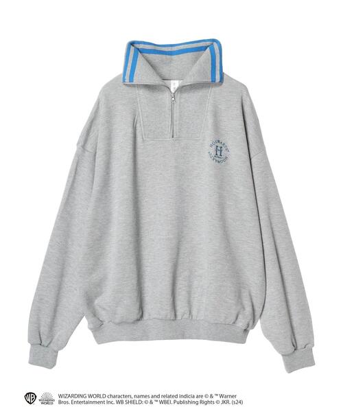 Green Parks(グリーンパークス)の「ハリーポッター/ハーフジップ裏毛プルオーバー(スウェット・レディース・ブルー/イエロー/レッド/グリーン・FREE)」の3枚目の写真