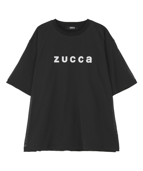 ZUCCa（ズッカ）の「メッシュT / Tシャツ / S（Tシャツ/カットソー・レディース・ホワイト/ブラック/カーキ・M size/X-SMALL）」の2枚目の写真
