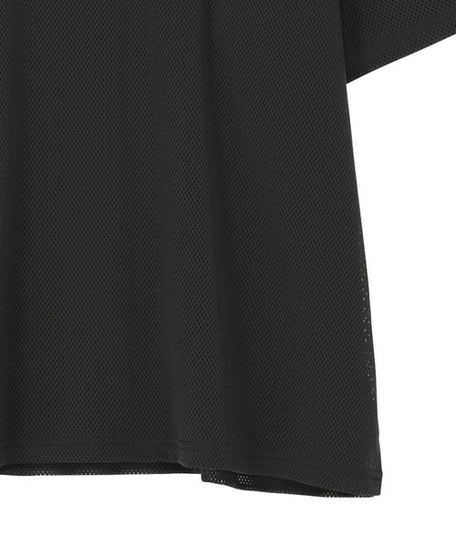 ZUCCa（ズッカ）の「メッシュT / Tシャツ / S（Tシャツ/カットソー・レディース・ホワイト/ブラック/カーキ・M size/X-SMALL）」の5枚目の写真