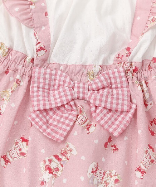 coeur a coeur（クーラクール）の「coeur a coeur パフェ柄ワンピース