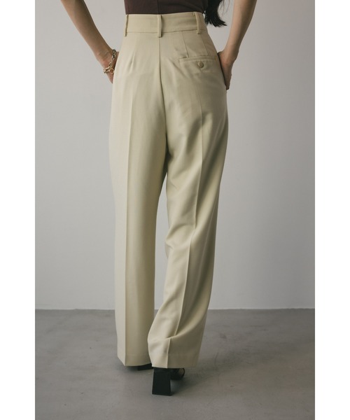 STYLEMIXER（スタイルミキサー）の「ベーシックツータックパンツ ロング（スラックス・レディース・ライトグレー/ネイビー/ミント/アイボリー・SMALL/MEDIUM）」の14枚目の写真