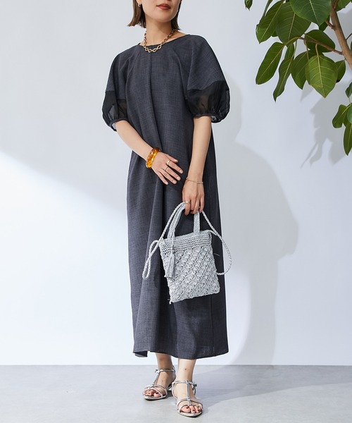 un dix cors（アンディコール）の「メタリック柄編みミニショルダーバッグ（ショルダーバッグ・レディース・ゴールド/シルバー・FREE）」の13枚目の写真