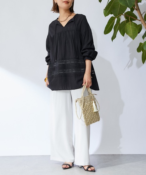 un dix cors（アンディコール）の「メタリック柄編みミニショルダーバッグ（ショルダーバッグ・レディース・ゴールド/シルバー・FREE）」の7枚目の写真