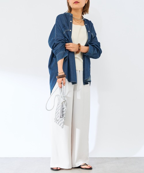 un dix cors（アンディコール）の「メタリック柄編みミニショルダーバッグ（ショルダーバッグ・レディース・ゴールド/シルバー・FREE）」の21枚目の写真