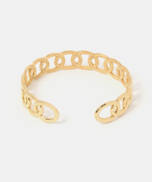 FOREVER 21（フォーエバー トゥエンティーワン）の「サークルチェーンバングル（バングル/リストバンド・レディース・ゴールド/シルバー・FREE）」の3枚目の写真