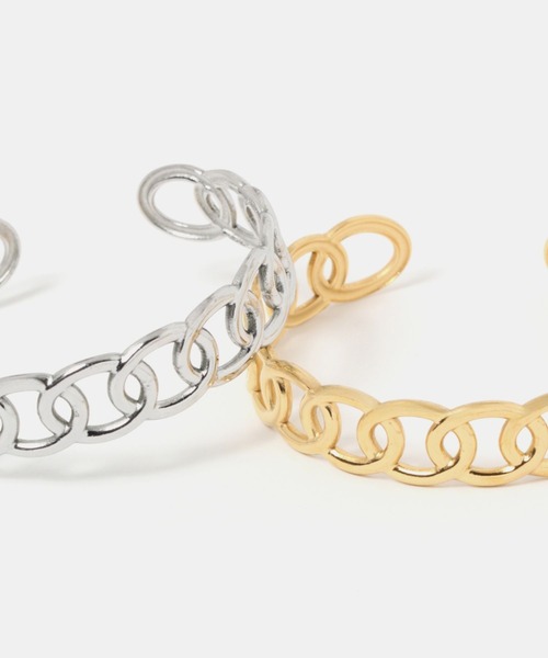 FOREVER 21（フォーエバー トゥエンティーワン）の「サークルチェーンバングル（バングル/リストバンド・レディース・ゴールド/シルバー・FREE）」の4枚目の写真