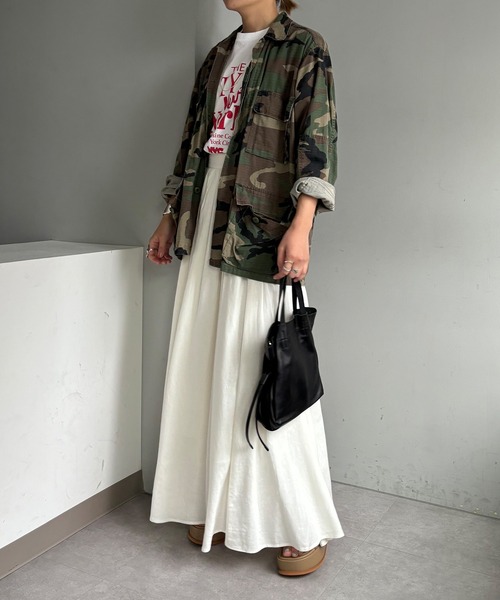 ROTHCO(ロスコ)の「(ROTHCO/ロスコ) BDUシャツジャケット(ブルゾン・レディース・オリーブ/カーキ・MEDIUM)」の3枚目の写真