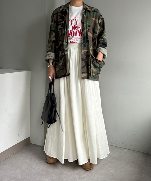 ROTHCO(ロスコ)の「(ROTHCO/ロスコ) BDUシャツジャケット(ブルゾン・レディース・オリーブ/カーキ・MEDIUM)」の4枚目の写真