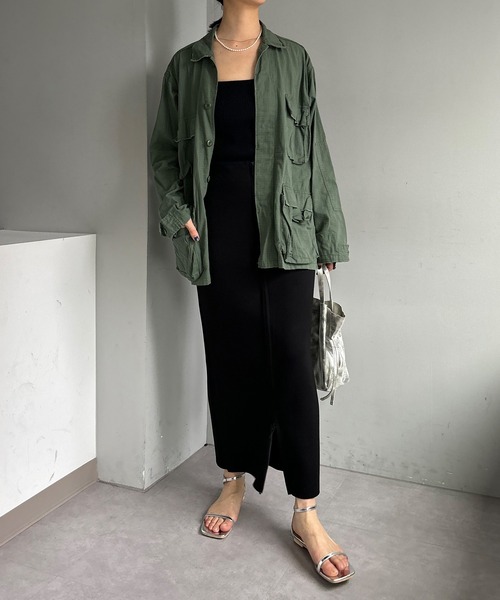 ROTHCO(ロスコ)の「(ROTHCO/ロスコ) BDUシャツジャケット(ブルゾン・レディース・オリーブ/カーキ・MEDIUM)」の12枚目の写真