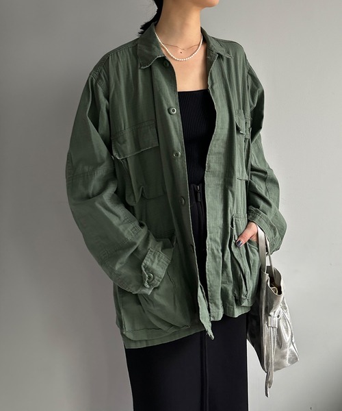 ROTHCO(ロスコ)の「(ROTHCO/ロスコ) BDUシャツジャケット(ブルゾン・レディース・オリーブ/カーキ・MEDIUM)」の20枚目の写真