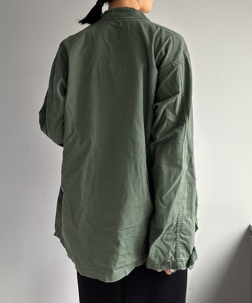 ROTHCO(ロスコ)の「(ROTHCO/ロスコ) BDUシャツジャケット(ブルゾン・レディース・オリーブ/カーキ・MEDIUM)」の21枚目の写真