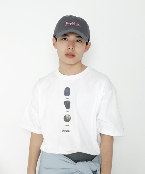 Seymour.（シーモア）の「【Seymour./シーモア】 "Parklife" EMBROIDERY CAP（キャップ・メンズ・グレー/グリーン・FREE）」の11枚目の写真