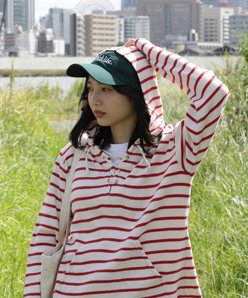 Seymour.（シーモア）の「【Seymour./シーモア】 "Parklife" EMBROIDERY CAP（キャップ・メンズ・グレー/グリーン・FREE）」の6枚目の写真