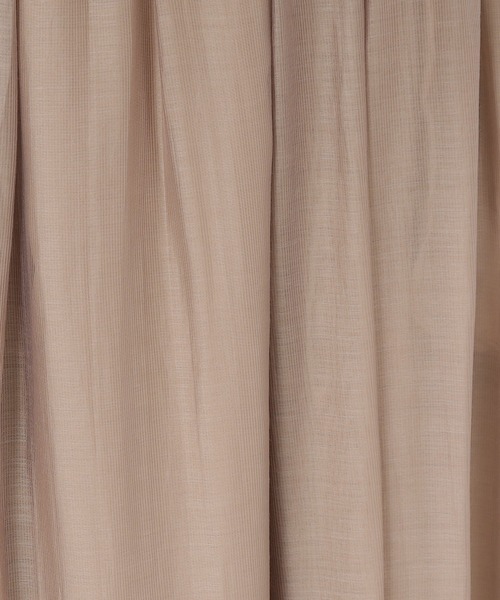 OPAQUE.CLIP（オペークドットクリップ）の「◆セットアップ対応 シアータックギャザースカート【洗濯機洗い可】（スカート・レディース・オレンジ/ブラウン系その他/グリーン/ブラック・40/38/42/36）」の5枚目の写真